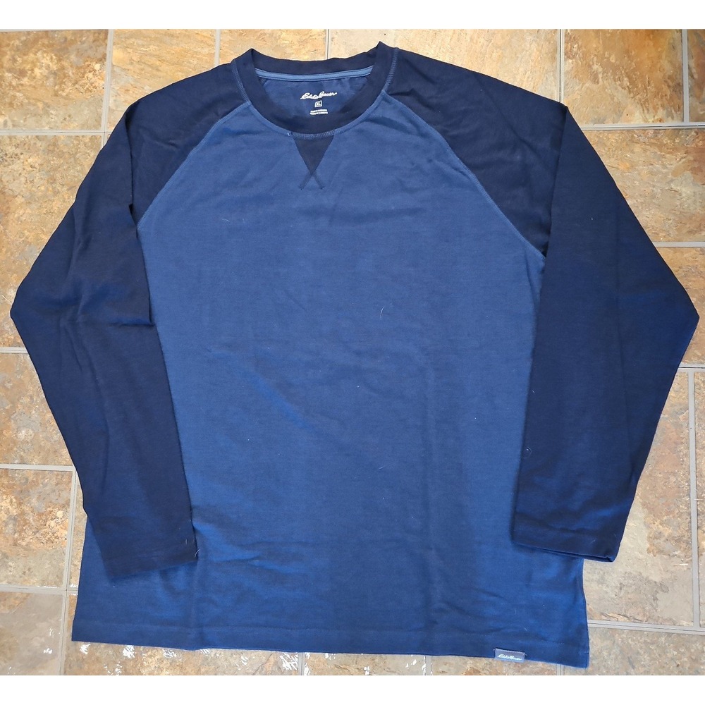 Eddie Bauer Long Sleeve Crew Neck Men's XL NEW